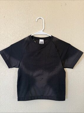 Gymshark Black Blur Seamless T-Shirt